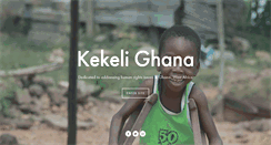 Desktop Screenshot of kekeli-ghana.org